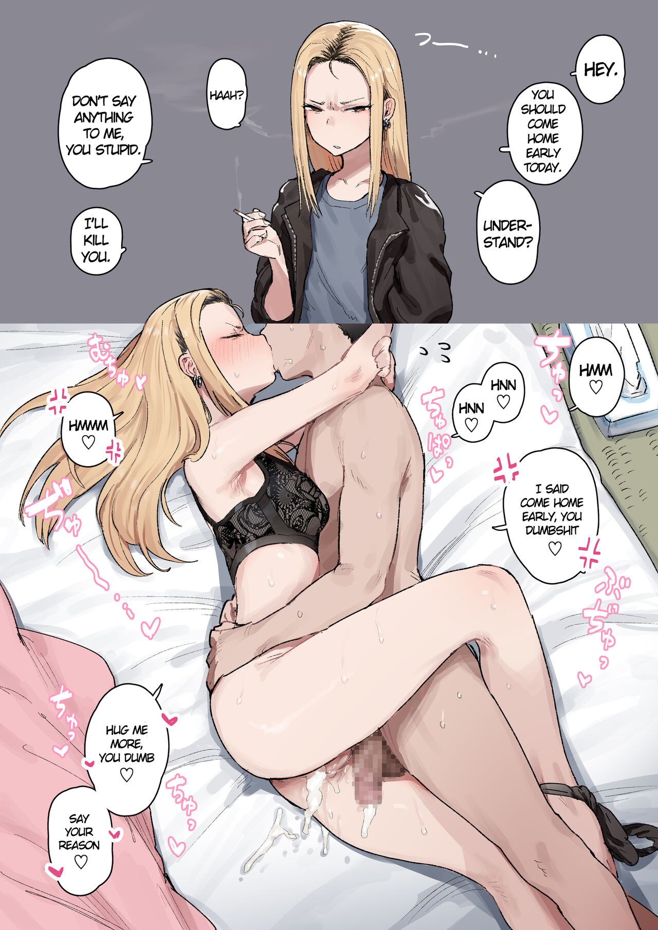 Motoyan MoraHara Tsuma | Former Delinquent Wife's Moral Harassment [English] [BTD Translations] [Colorized] [Decensored] [Ecchify]