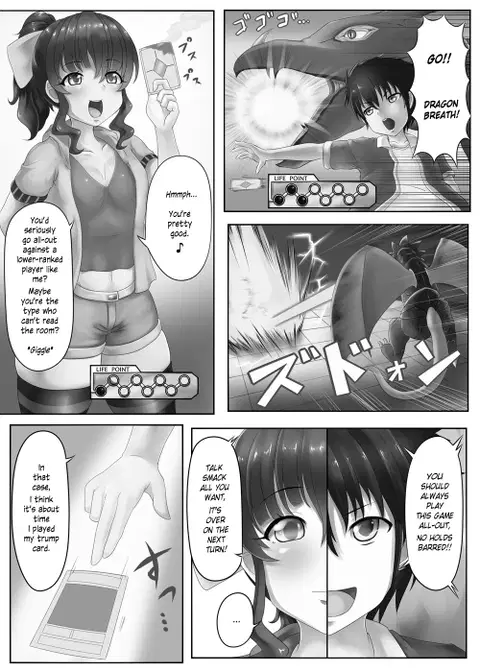 Reward for Abstention (Card Battle de Monster Musume ni Okasareru Goudoushi 2: Midaranaru Sasoihen) [English] [Thana]