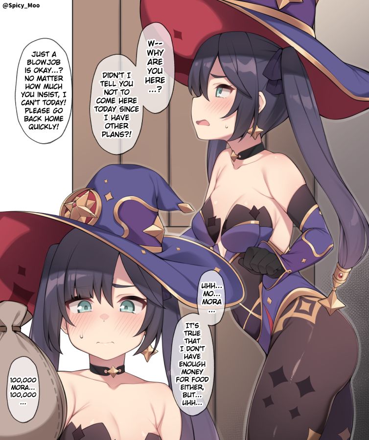 Mona-chan ni Aenai Riyuu (Mousou) (Genshin Impact)