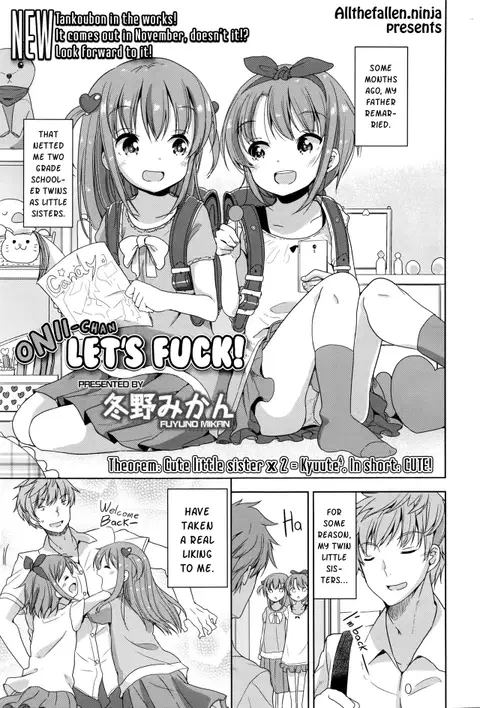 Onii-chan ecchi Shiyou | Onii-chan, let's fuck