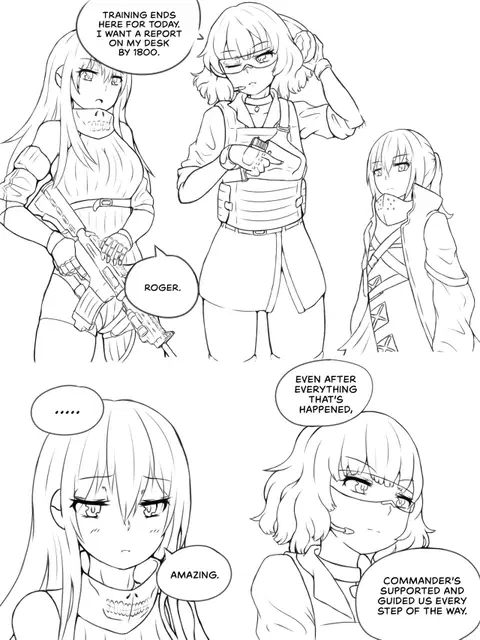Double Life of the Female Commander (Girls' Frontline)