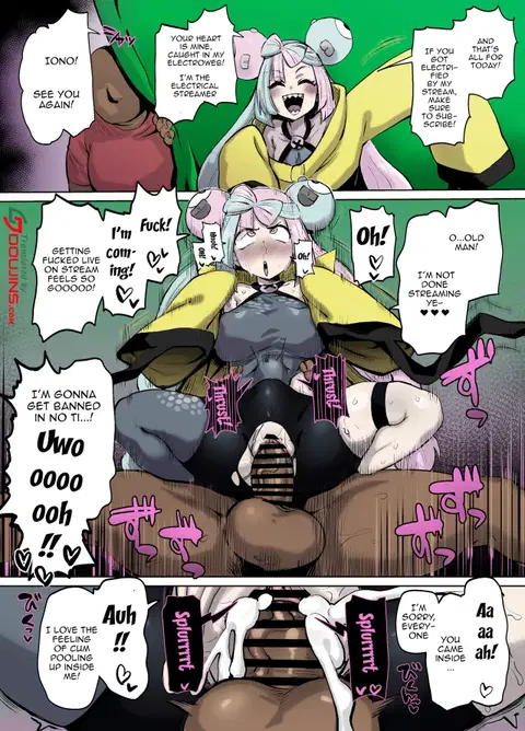 Nanjamo-chan to Namahame Haishin shitai | I Want To Livestream Having Sex With Iono (Pokemon Scarlet & Violet) [English] {Doujins.com}