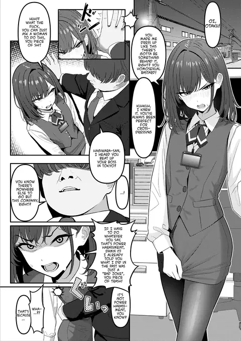① Gakusei Jidai, Boku o Ijimeteita Yankee ♂ ga Buka Toshite Haittekita Ken | A Yankee who used to bully me when I was a student, has joined as a subordinate [English] [Mk45 Translation]