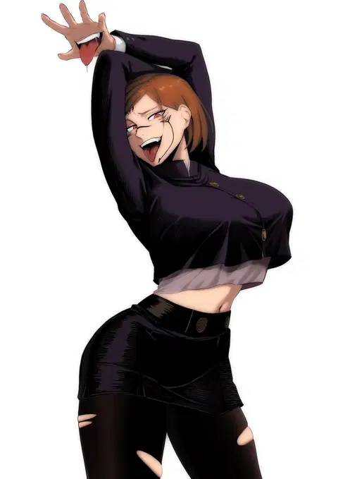 Bad Nobara (Jujutsu Kaisen) [uncensored+HQ] Color by: proyectoanimeh