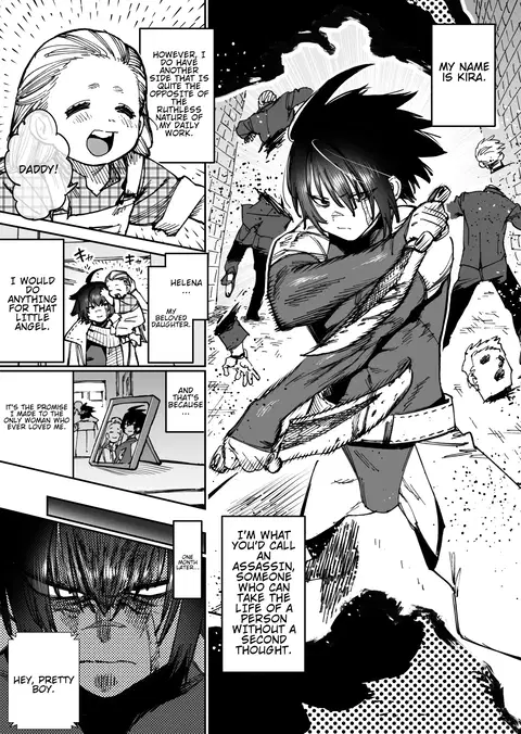 "Mesu Ochi" Sekai Saikyou no Koroshiya Self Mesu-ka Kaizou | The World's Strongest Assassin Self-Feminization (Ongoing)