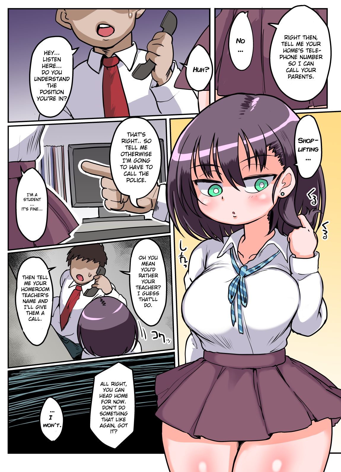 Mukiryoku Mukuchikei JK Hibiya-san - Ukkari Sensei no Kakitare ni Nacchaimashita. [English] [Ruru Scanlations]