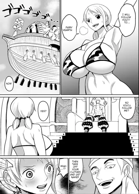 Sun King (Hamiltan)] Nami and Robin in Skypeia