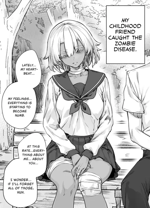 Zombie-kei Osananajimi-chan ni Sei no Jikkan o Oshierarechau Manga | A Manga About Teaching My Zombie Childhood Friend The Real Feeling of Sex