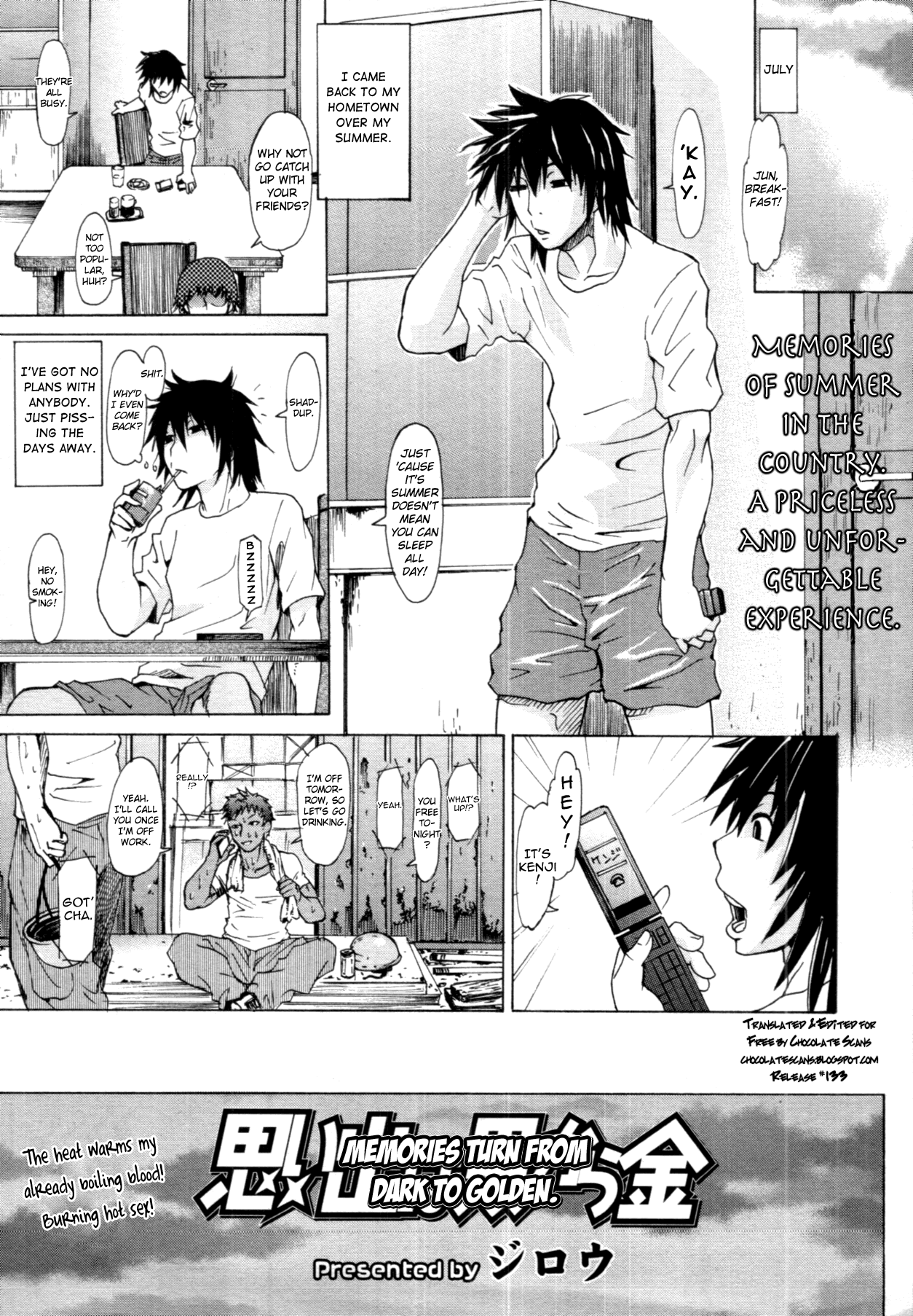 Memories Turn From Dark to Golden (Comic Tenma 2011-09) [English] [Chocolate]