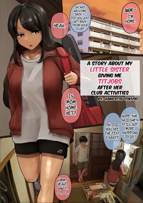 Bukatsu Kara Kaettekita Imouto ni Paizuri Shite Morau Hanashi | A Story About My Little Sister Giving Me Titjobs After Her Club Activities (Paizuri Senmon Zasshi "Zettai Chichi Kyousha" Vol. 5) [English] [WayVZ]