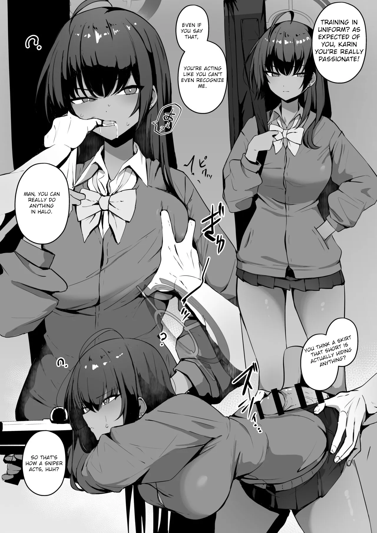 Fuyu no Hon Sono 1 Karin (Blue Archive)