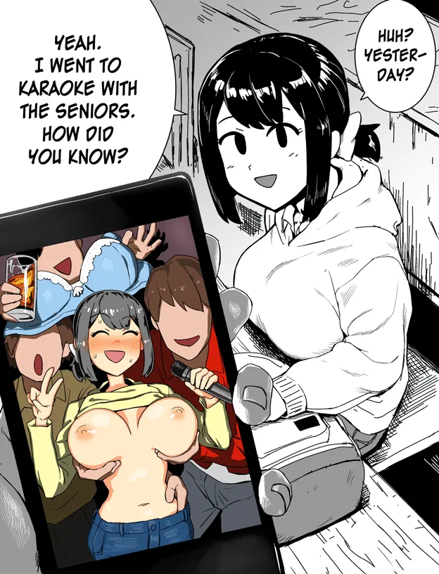 Boku ga Sasotte Onaji Daigaku ni Kita Osananajimi to, Kinou Senpai kara Okuraretekita Shashin [English] [CarlJPTL]