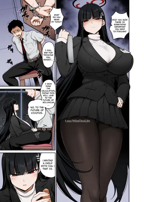 Rio Short Manga (Blue Archive) [English]