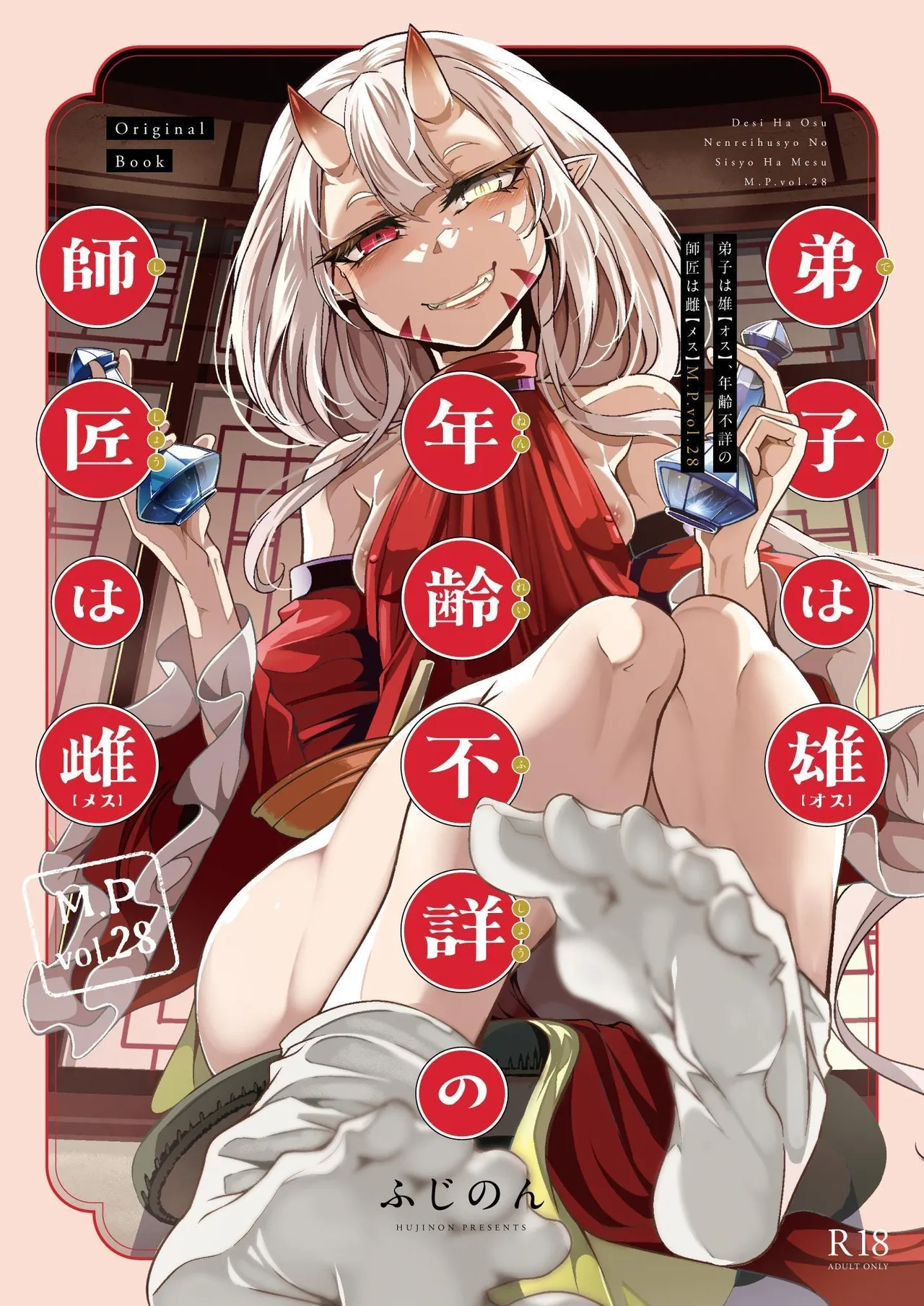 Deshi wa Osu, Nenrei Fushou no Shishou wa Mesu M.P.vol.28 | The Disciple, is a Male. His Master, is a Female.