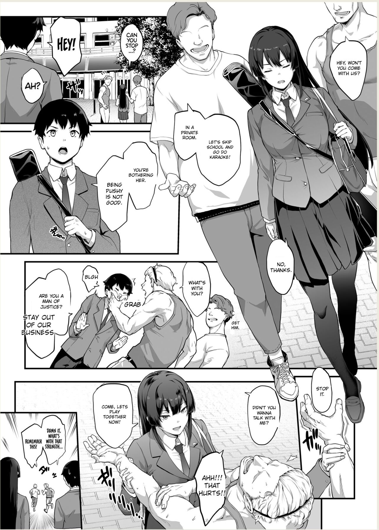 Kendoubu Shushou de Osananajimi no Bijin de Tsuyoi Boku no Kanojo ga, Charao ni Assari Otosareru Wake ga Nai [Ongoing] [English] {Eunitix Translate}