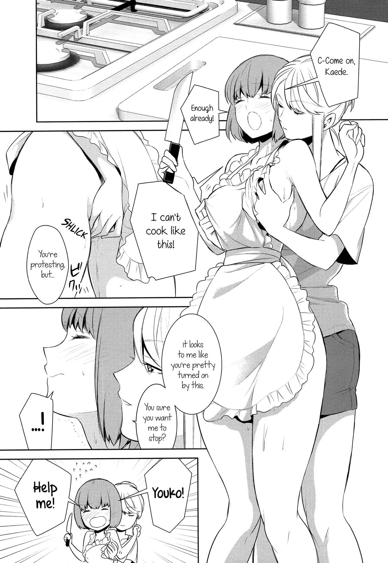 Anmari Sono Ki ni Sasenai de | Don't Make Me So Turned On. Ch. 2 (L Girls 02) [English] [Yuri-ism]
