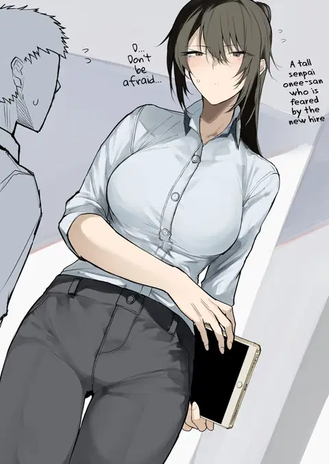 Ookii OL Onee-san no Manga | A Manga About A Big OL Onee-San [English]