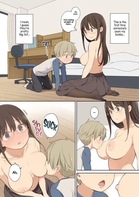 Oppai o Sawarasete Kureru Katei Kyoushi no Onee-san no Hanashi Botsu Page | A Story About a Female Tutor Who Has You Touch Her Breasts (unpublished pages) [English] [Rotoscopic]