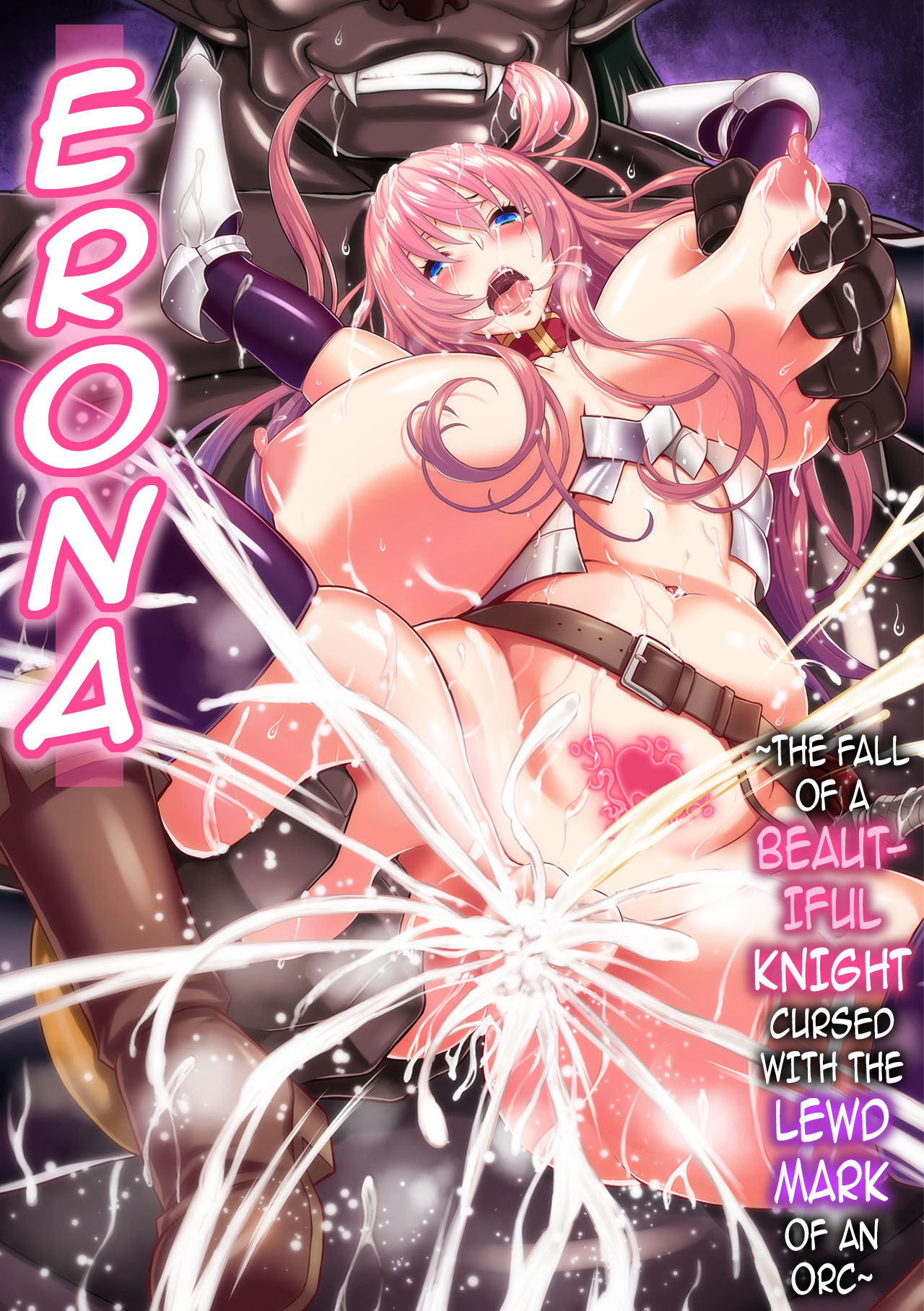 Erona ~Orc no Inmon ni Okasareta Onna Kishi no Matsuro~ | Erona ~The Fall of a Beautiful Knight Cursed with the Lewd Mark of an Orc~ [English] {darknight}