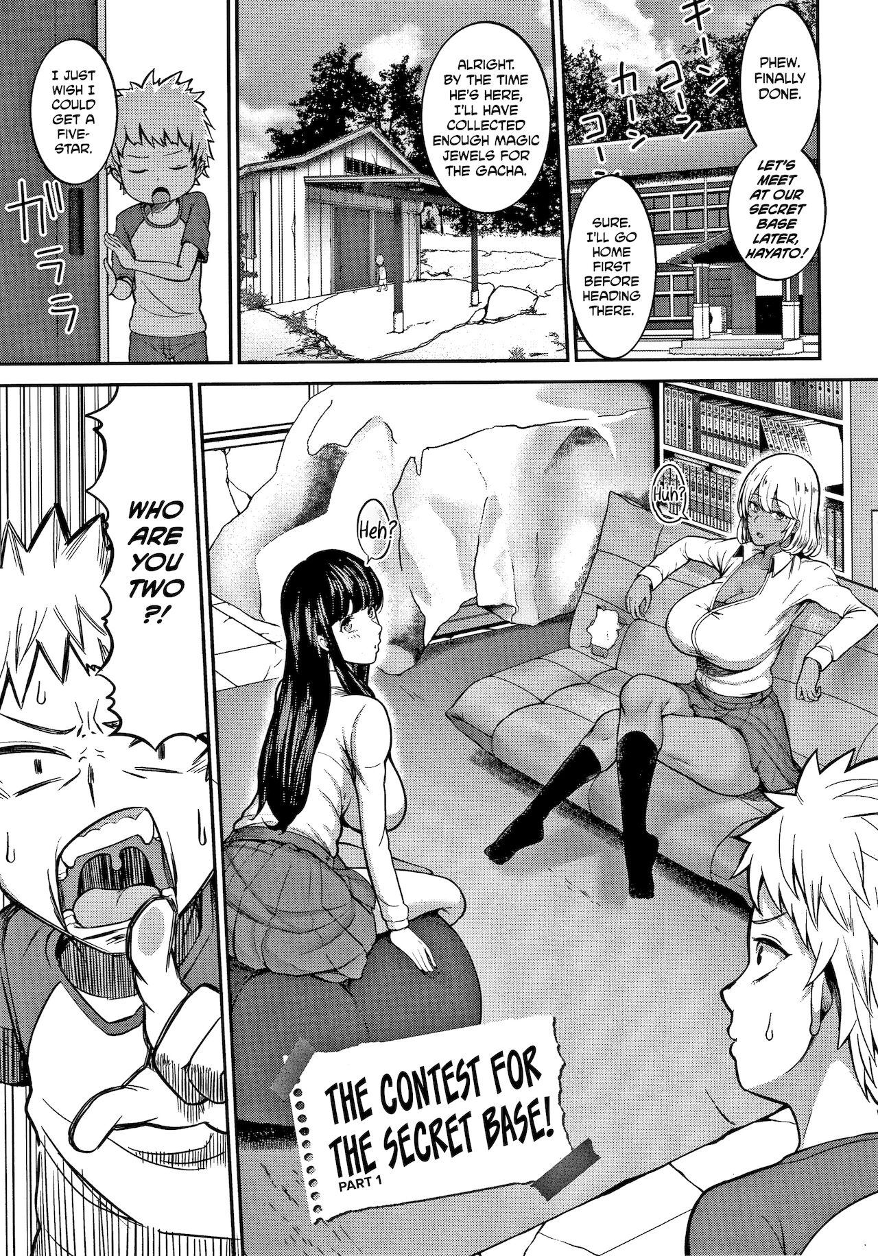 Himetsukichi Soudatsusen! | The Contest for the Secret Base! (Onee-san-tachi to Sex de Shoubu Shiyo?) [English] [CulturedCommissions]