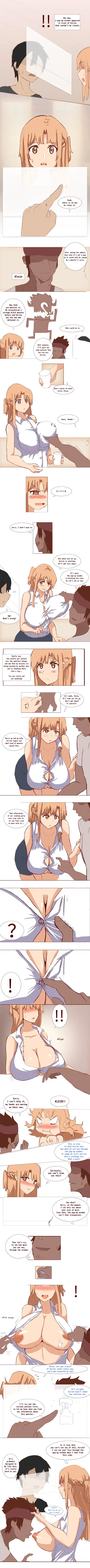 Kirito's visual bug in SAO [English]