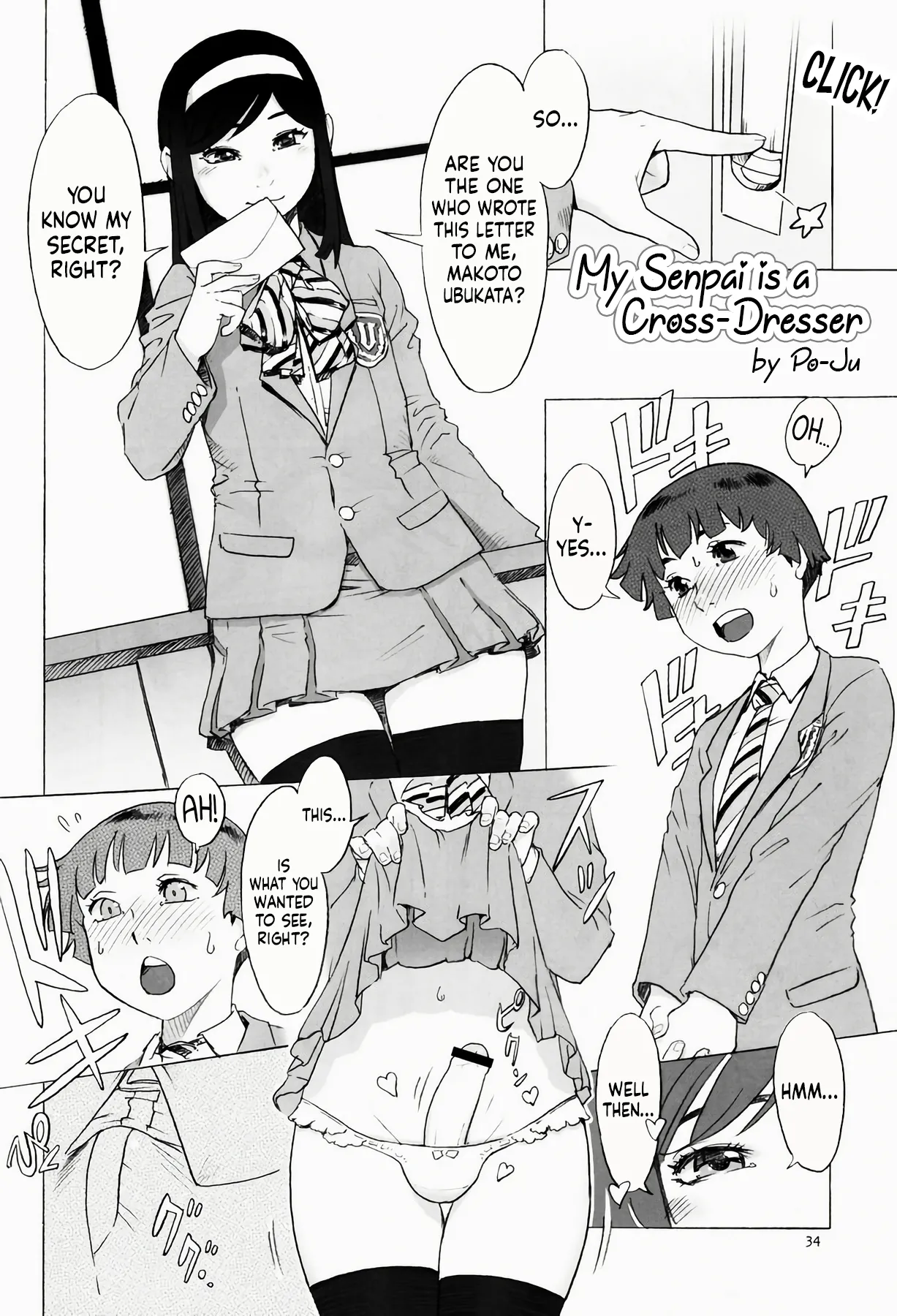 Senpai wa Otoko no Musume | My Senpai is a Cross-Dresser (CHIME) [English] [Pub Faggots]