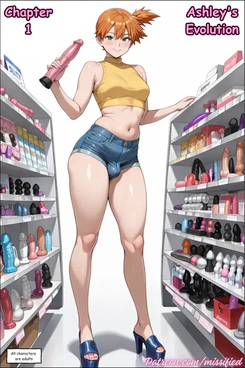 Ashey's Evolution - Chapter 1, 2 & 3 (Pokémon) [ai generated]