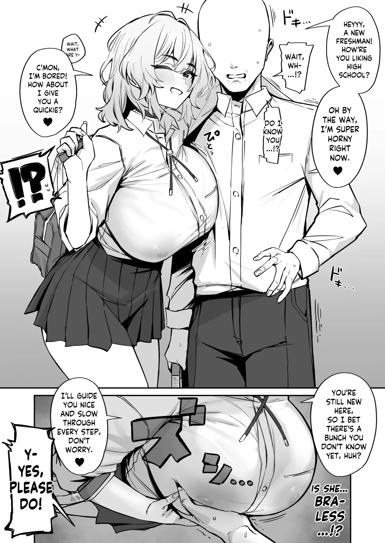 Kyorikan ga Kanari Bagutteru Senpai JK | Senpai With No Sense of Personal Space [English] [SaLamiLid]