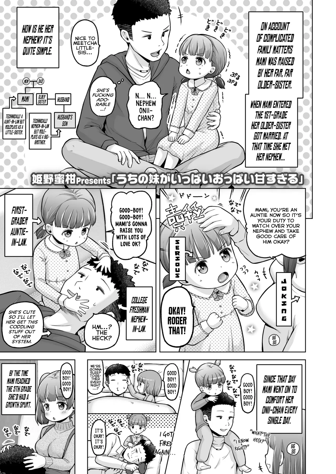 Uchi no Imouto ga Ippai Oppai Amasugiru | My Little Sister Excessively Coddles Me With Boobs and Affection (COMIC LO 2025-02) [English] {Mistvern}