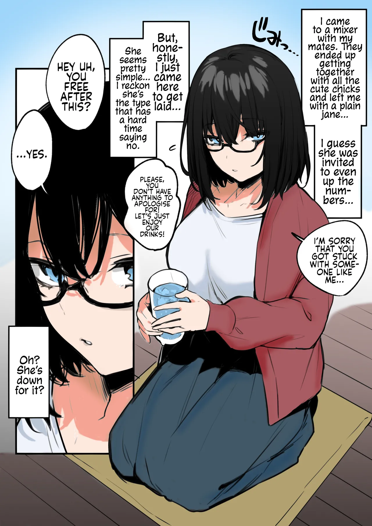 Yaresou dakara toiu Riyuu de Jimi Onna o Sasotta Kekka | I Was Just Looking To Fuck, So I Called Out To This Plain Looking Chick And, Well... [English] [Mr_Person]