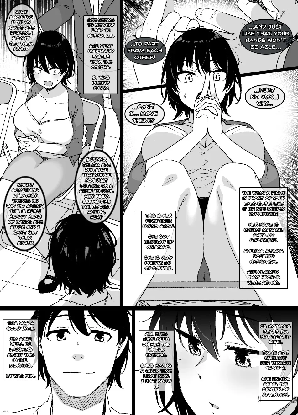 Saiminjutsu ni Kakariyasui Kanojo | The Girlfriend Who's Easy to Hypnotize [English] [TiechoNortheal]