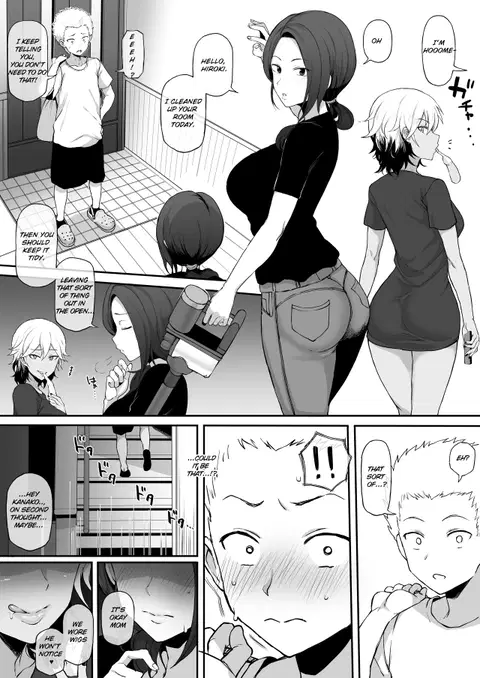 Kokujin no Tenkousei ni Haha o NTRru 4 Kuroi DVD [English][ChoriScans]