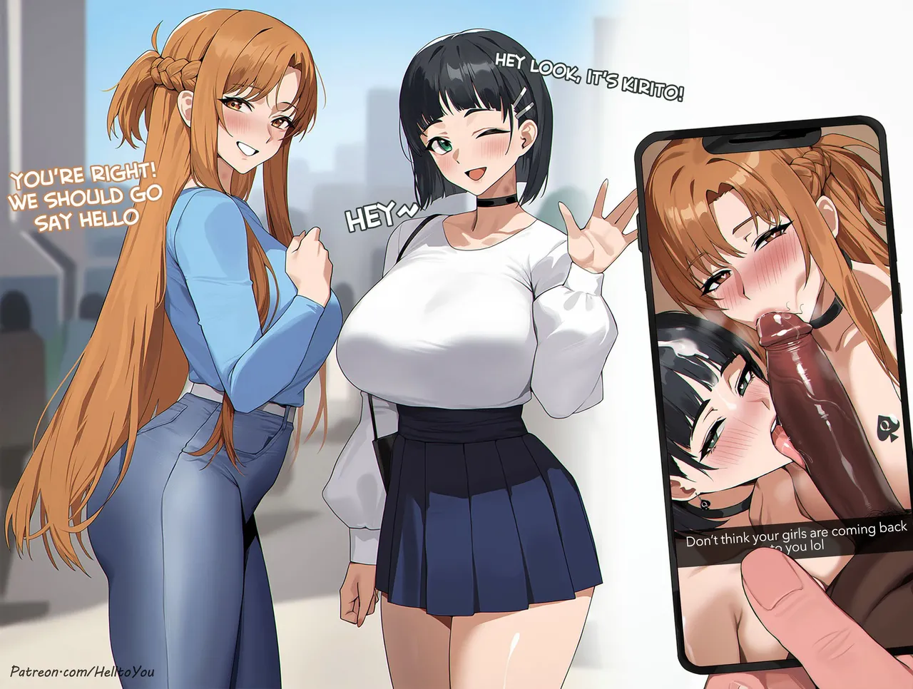 Sword art online Netorare Gallery