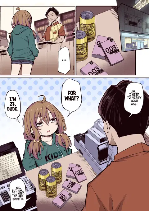 Shinchousa Max Fuufu | Extreme Height Gap Couple 1-2 (Color) [English] {Doujins.com}