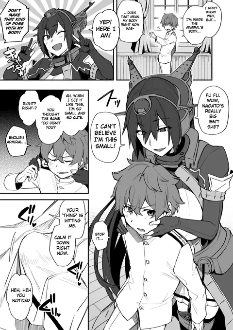 Shota Admiral x Nagato Body Swap Manga (Kantai Collection )[English][MTL]