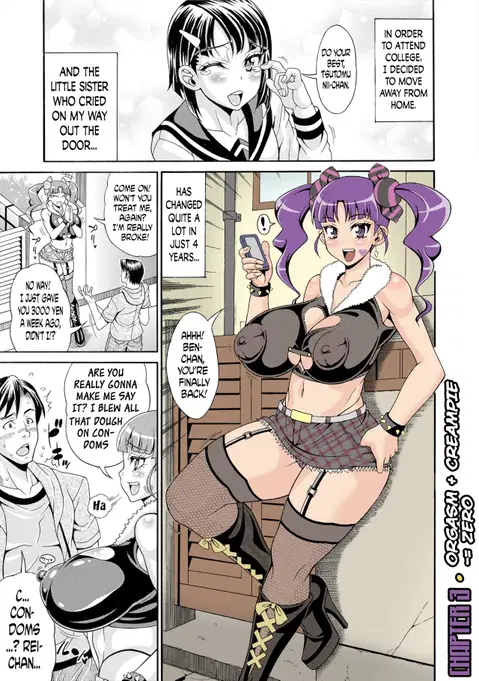 Zecchou Plus Nakadashi Minus Equal Zero (Pakopako Bitch ~Megamori! Mashimashi! Dosukebe Niku~) [Decensored] [DragunMan/Eifan] [English] [Sayo/Mysael]