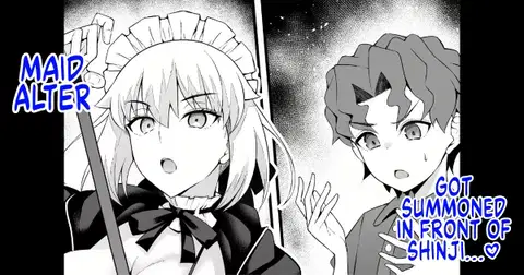 Maid Alter, Shinji no Mae ni Shoukan sareru... | Maid Alter Got Summoned In Front Of Shinji... (Fate/Grand Order)
