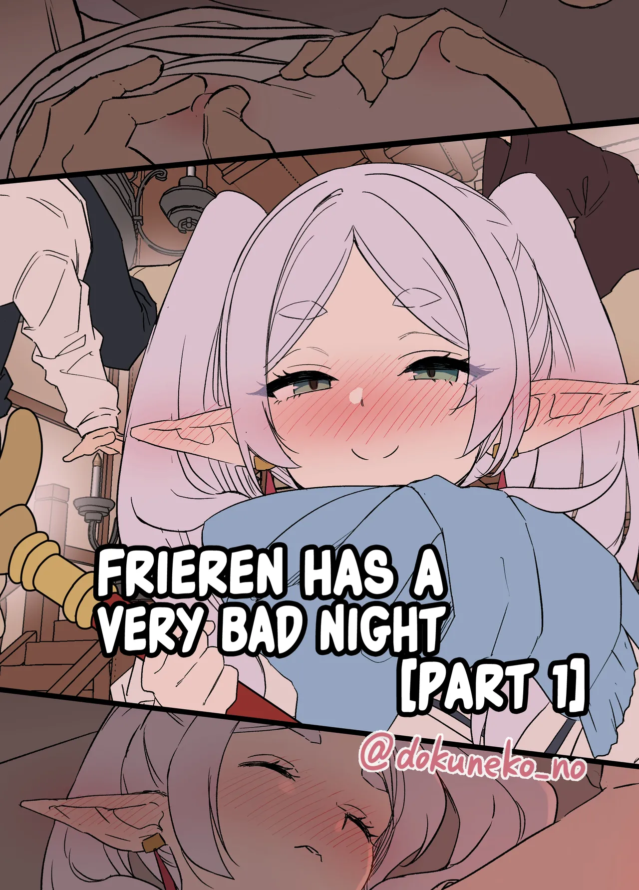 Frieren ni Warui Koto o Suru Hanashi "Zenpen" | Frieren Has a Very Bad Night "Part 1" (Sousou no Frieren) [English] [Fap It Scans]