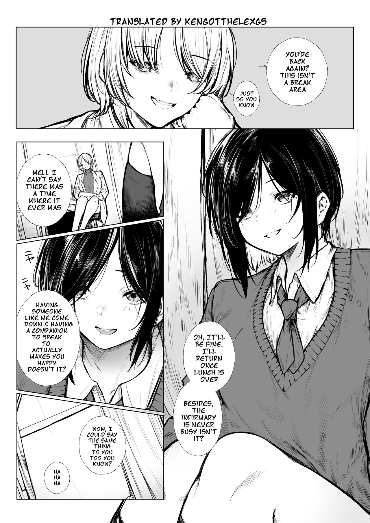 Bokukko wa Hokenshitsu no Sensei o Suki ni Nanka Naranai | No Way She'd Fall in Love with the Nurse [English] [KenGotTheLexGs]
