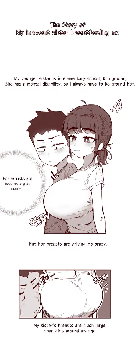 The Story of my innocent sister breastfeeding me