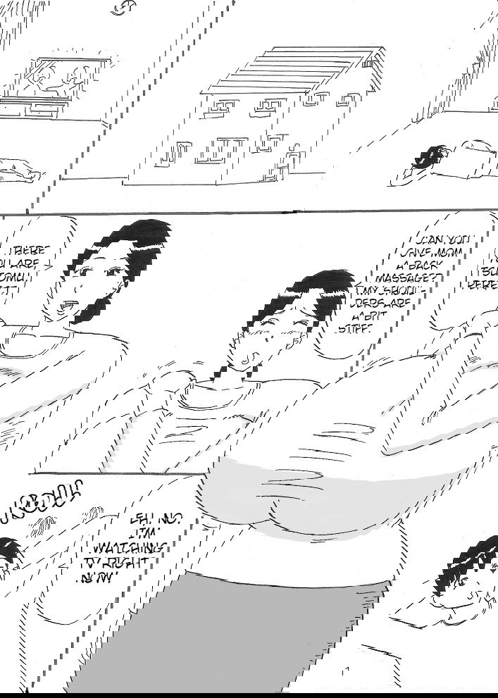 Mama ni Oppai Massage