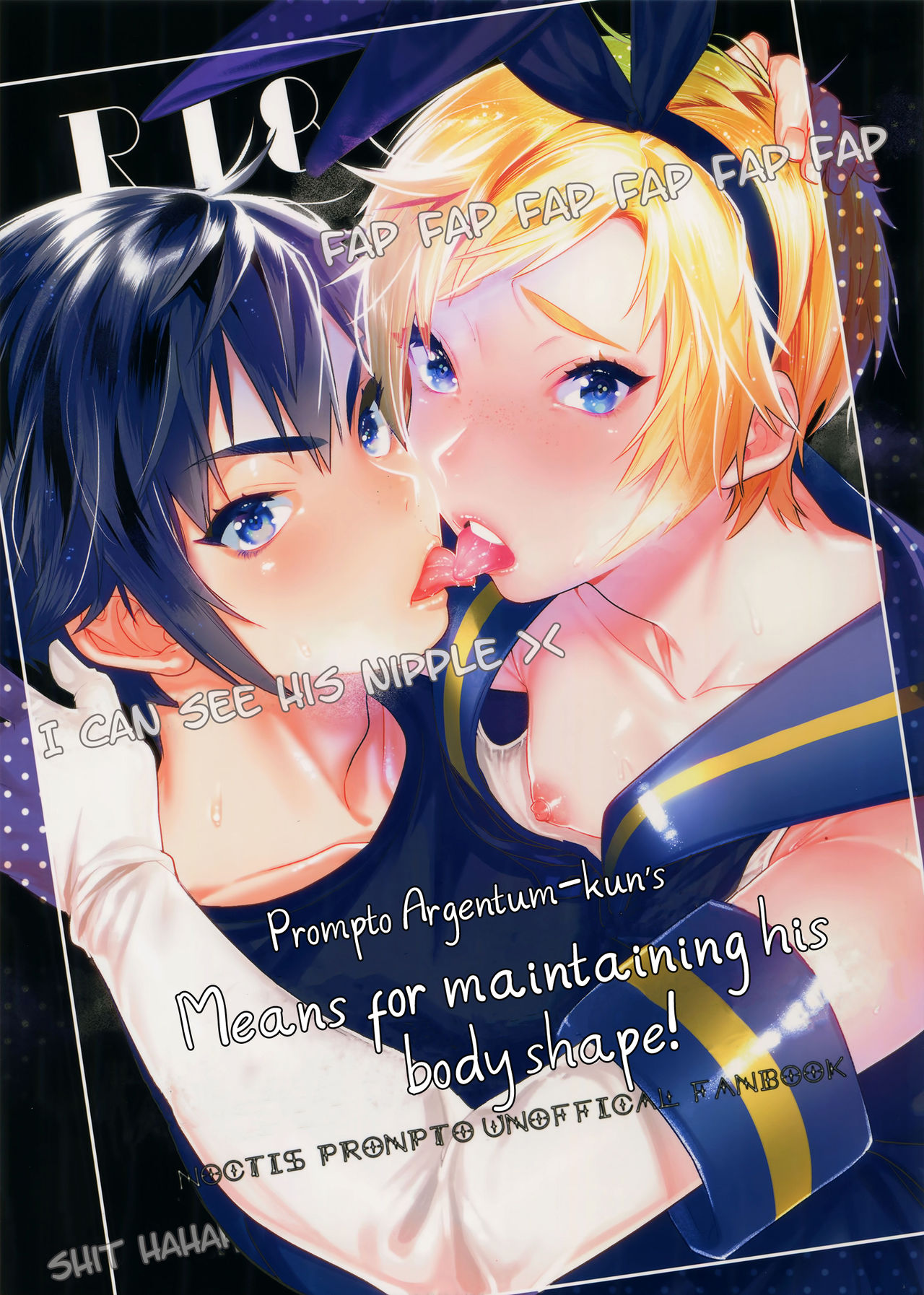 Taikei Iji no Shudan | Prompto Argentum-kun's Means For Maintaining His Body Shape! (Final Fantasy XV, Kantai Collection -KanColle-) [English] [Otokonoko Scans]