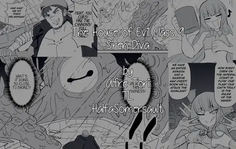 Matenshoku no Yakata 9 | The House of Evil Class Change 9 Siren Diva [English] [HalfaSomersault]