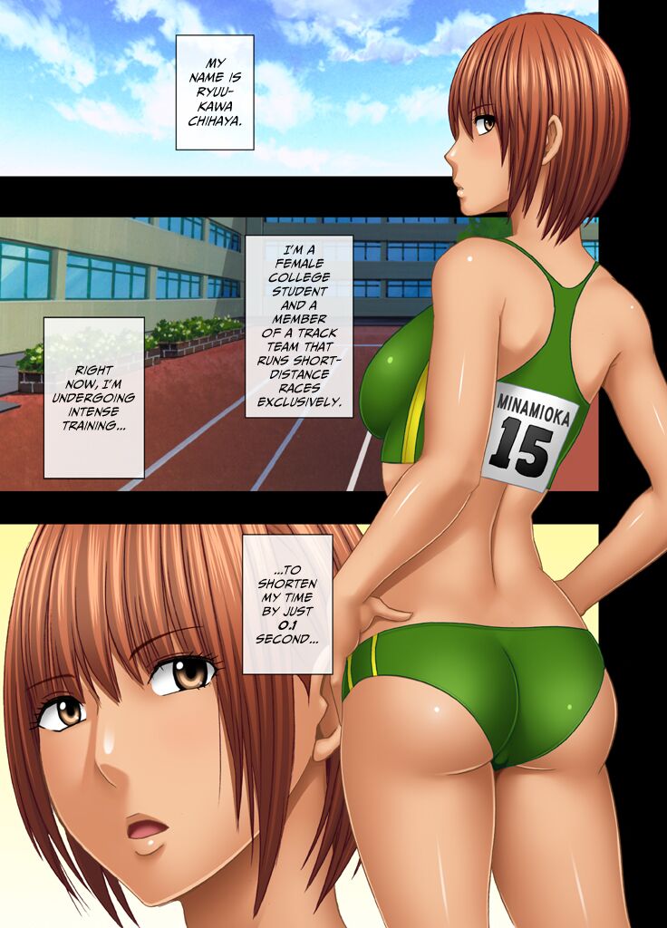 24-Jikan taikyuu eromassaaji ~ Mune no ouki-sa ni nayamu joshi rikujou senshu ga hamerareta wana~ [Eng]