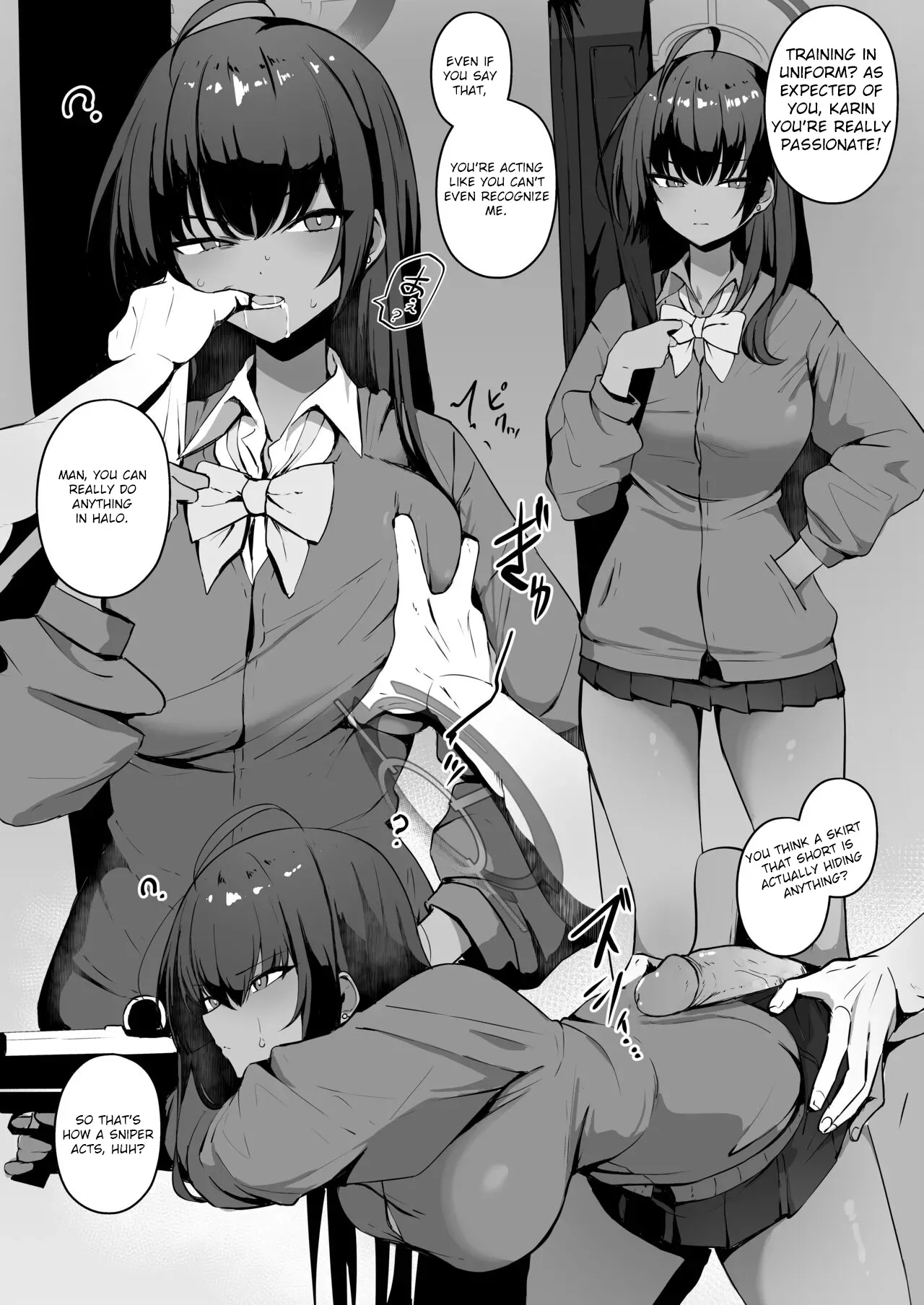 Fuyu no Hon Sono 1 Karin (Blue Archive) [English]