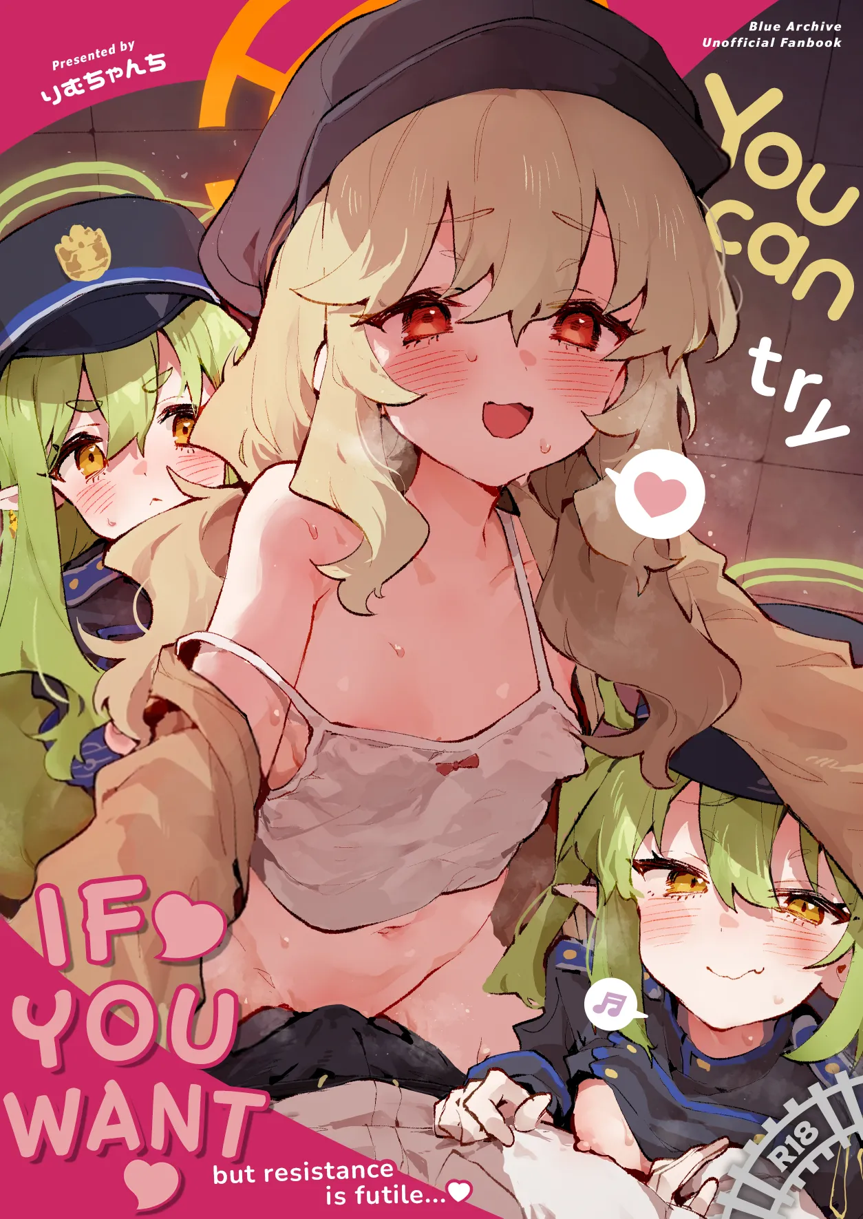 Teikou Shite mo Muda nan desu kedo | You can try if you want, but resistance is futile... (Blue Archive) [Decensored] [English] [COHQ]