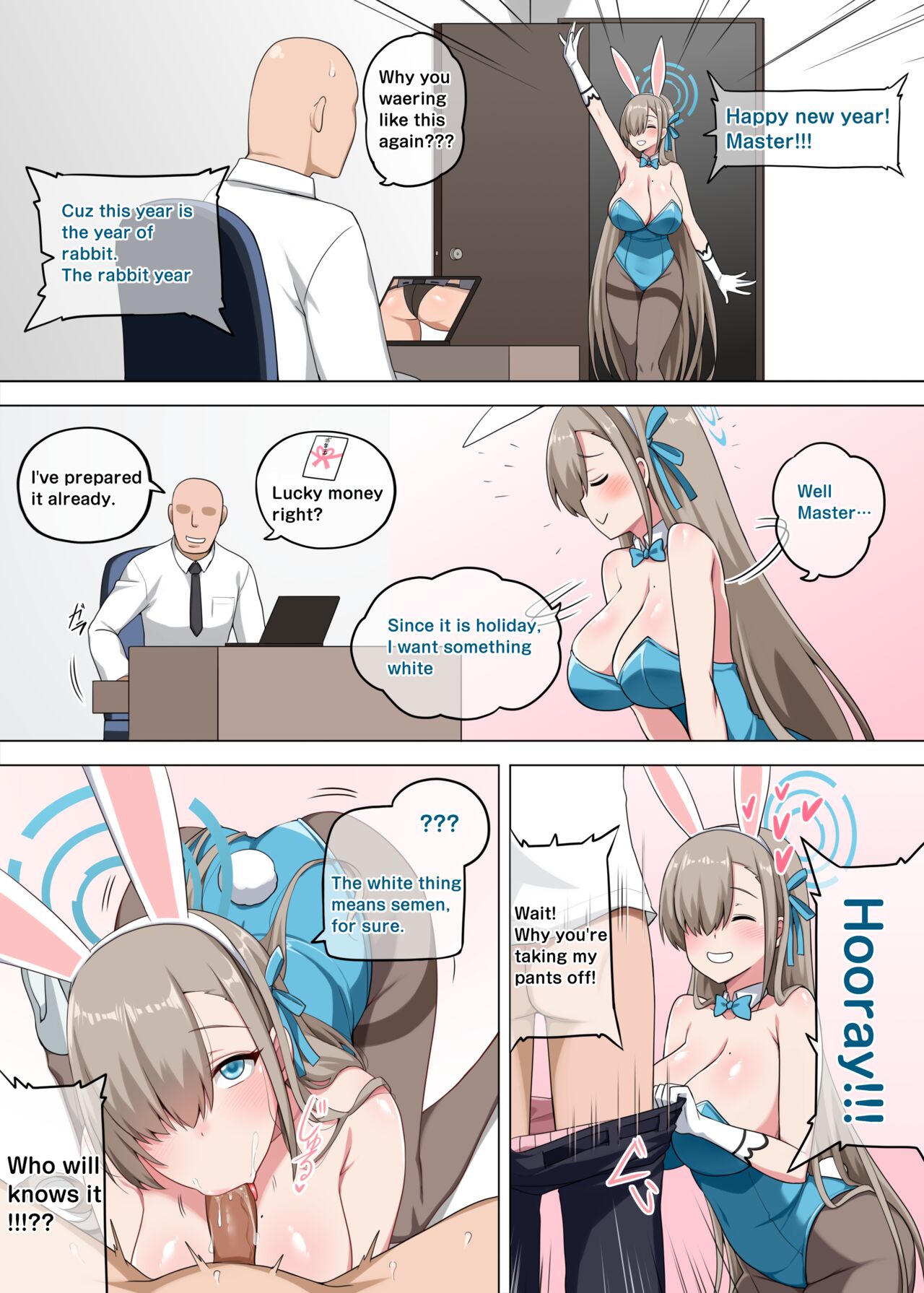 Asuna Bunny Girl (Blue Archive) [English]