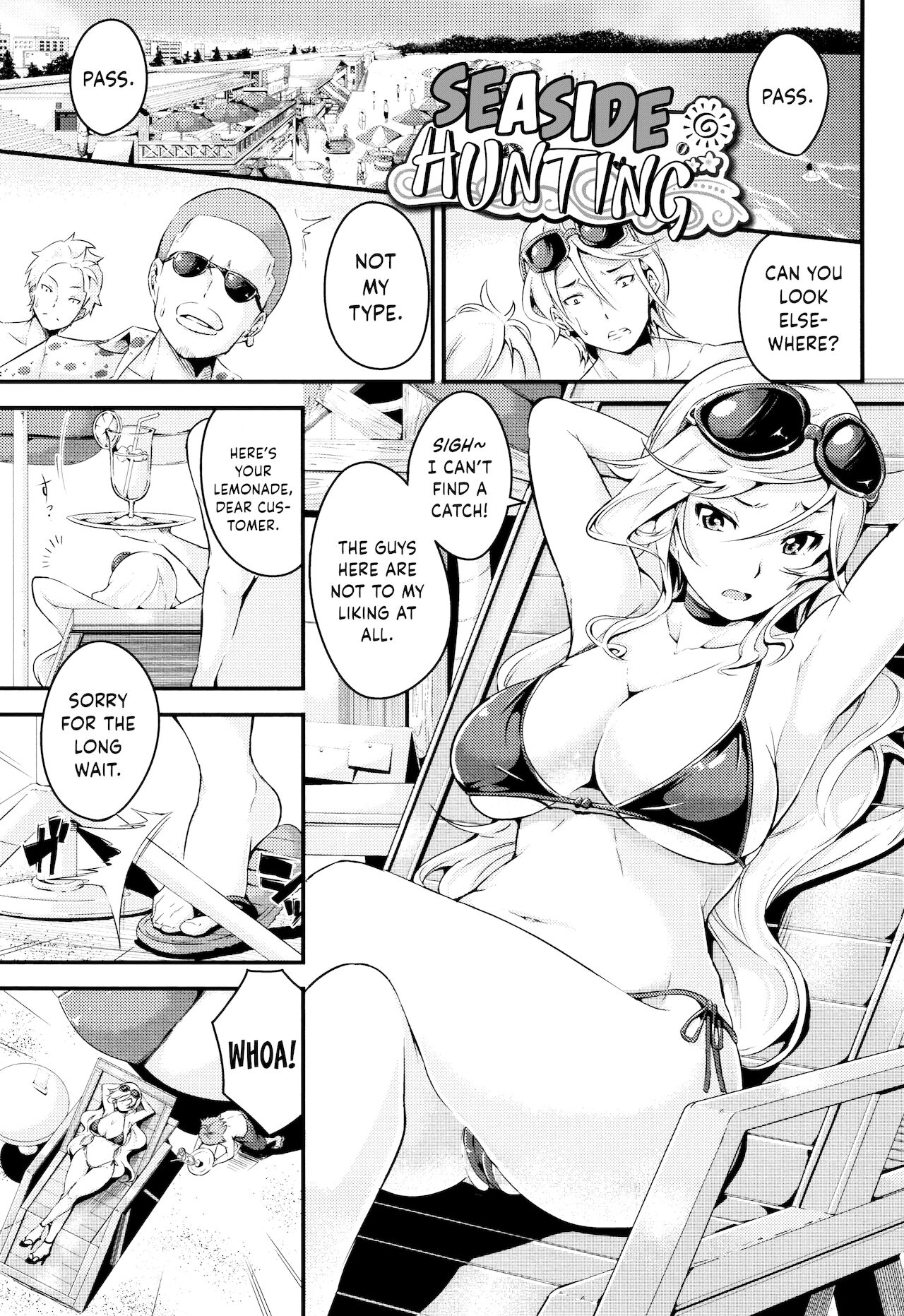 Seaside Hunting (Bichobitch - Soaking wet bitch) [English] {Hennojin}