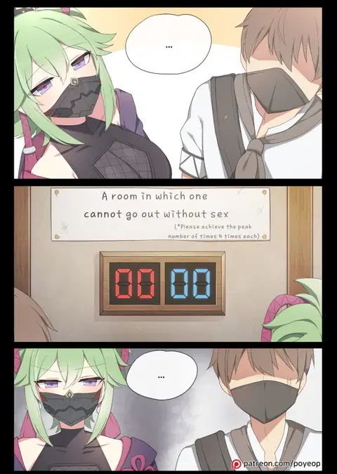 A room where you can't go out without xxx (Genshin Impact) [English]
