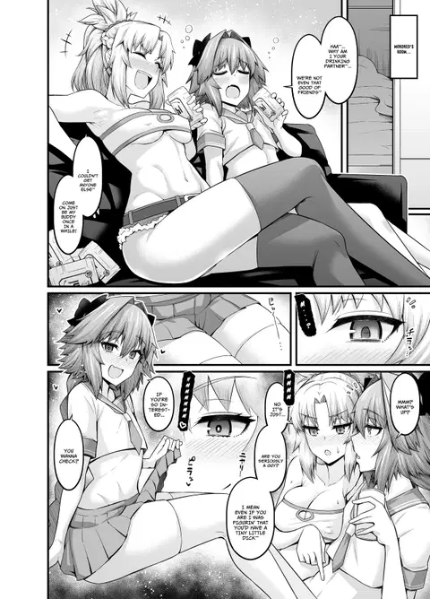 Mordred, Yotta Ikioi de Astolfo to... (Fate/Grand Order) [English] [xinsu]